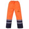 Yoko Hi-Vis Two Tone Waterproof Overtrousers Thumbnail