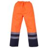 Yoko Hi-Vis Two Tone Waterproof Overtrousers Thumbnail